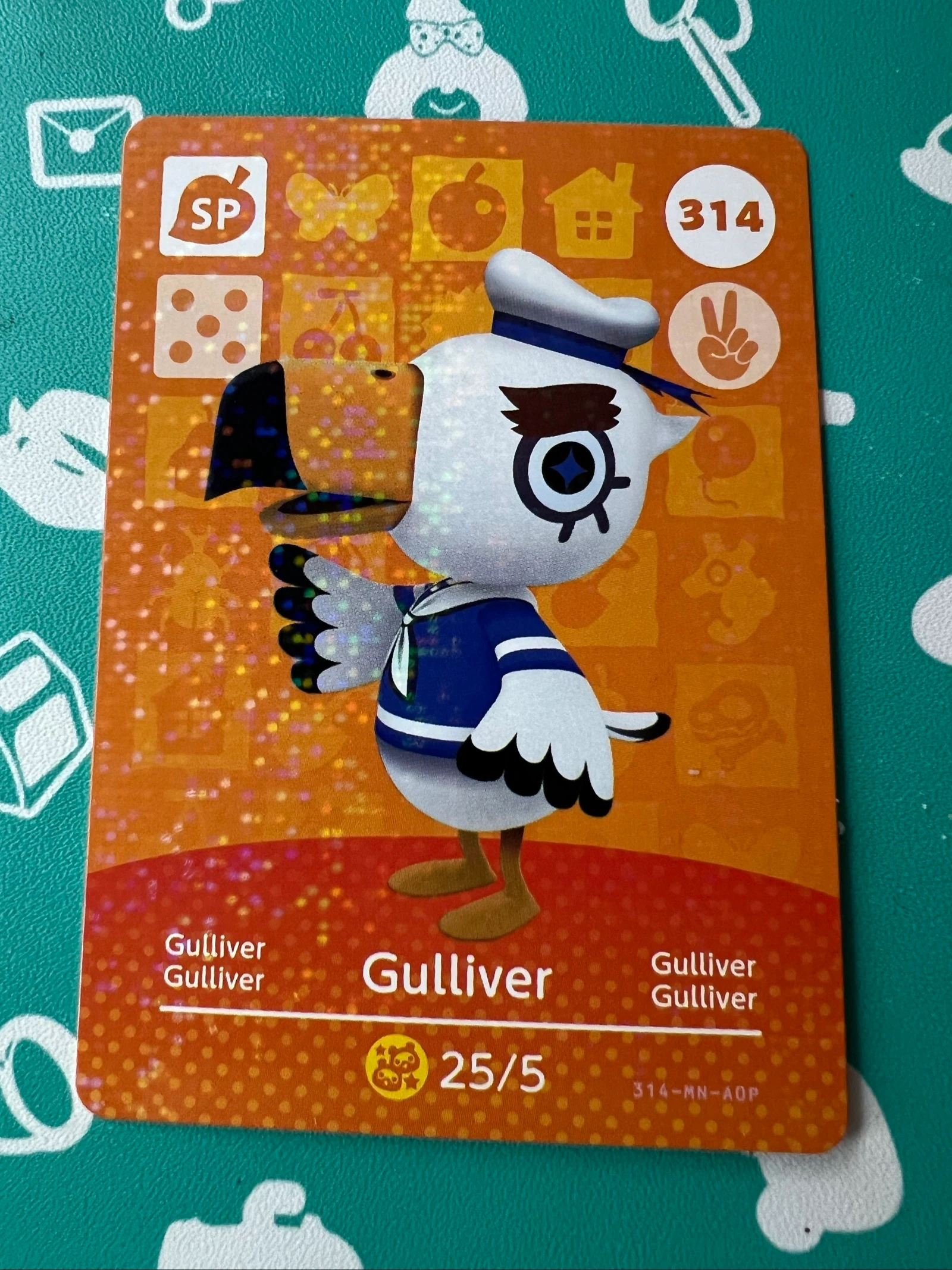 Carte amiibo de Gulliver 314